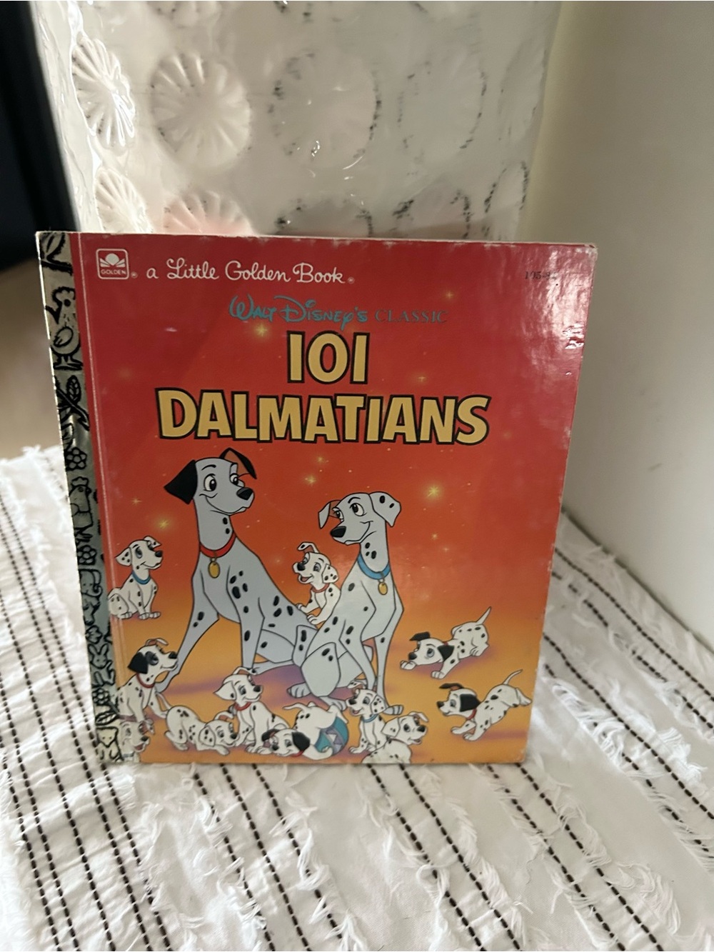 Vintage 1991 Walt Disney 101 Dalmatians Little Golden Book